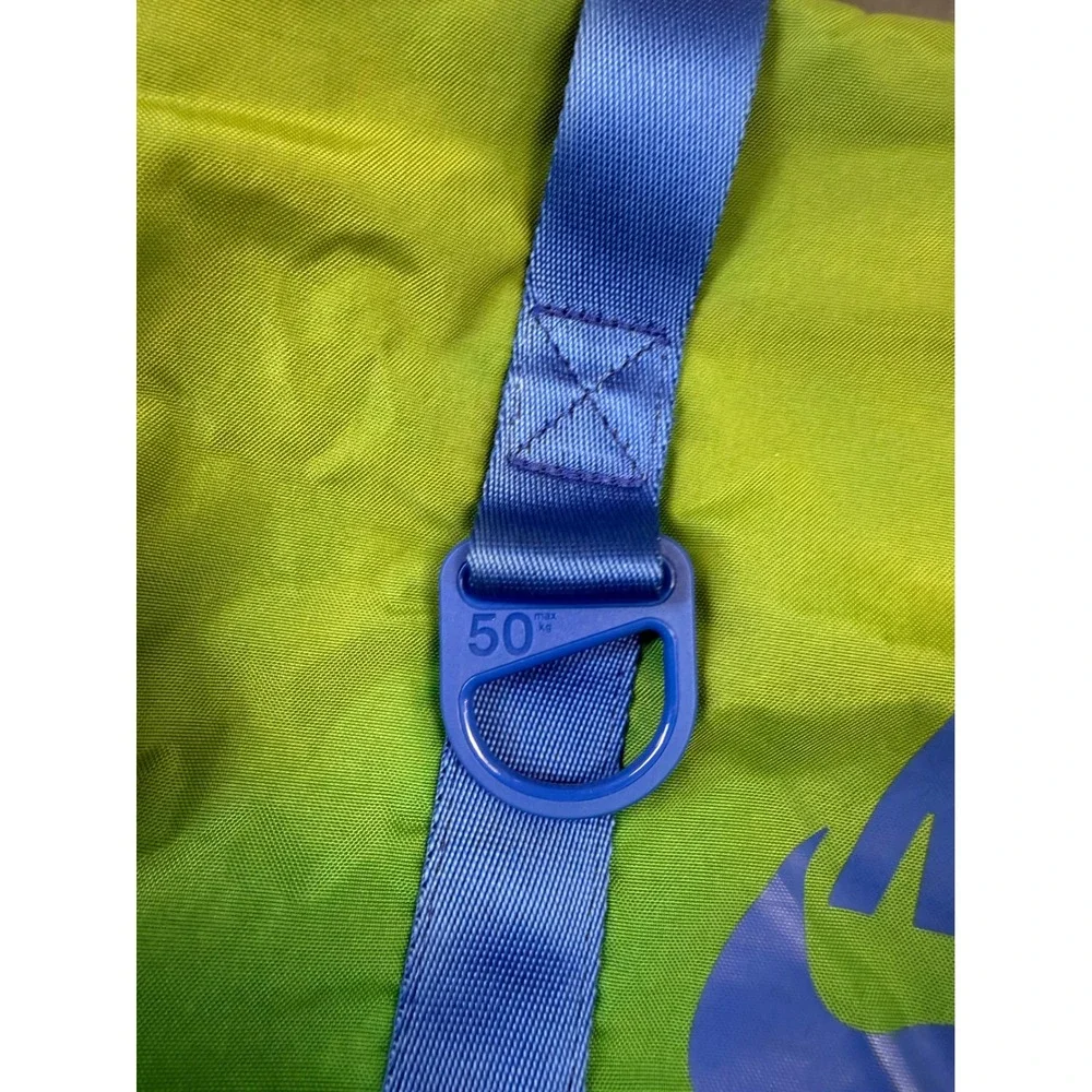 Sample Nike Raceday S Duffle LW Bag Green Blue BA4105-347 Small Barrel Bag